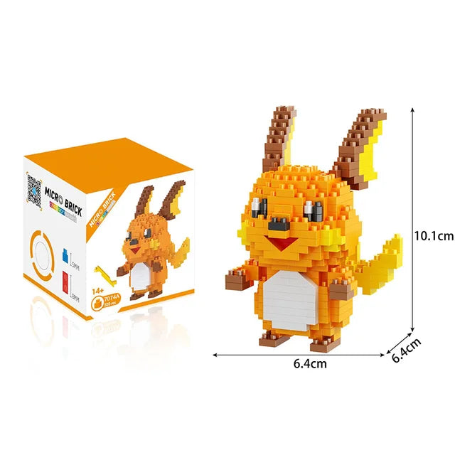 Mini Bricks Pokemon figuren tot 15 cm