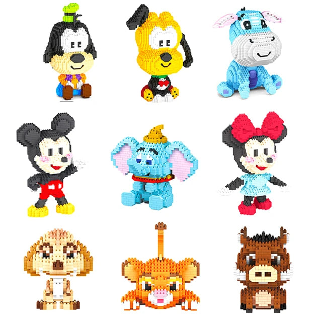 Mini Bricks Disney Div. figuren tot 15 cm