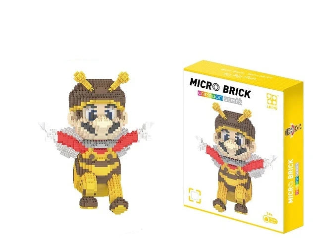 Mini Bricks Mario Bros figuren 15-20 cm