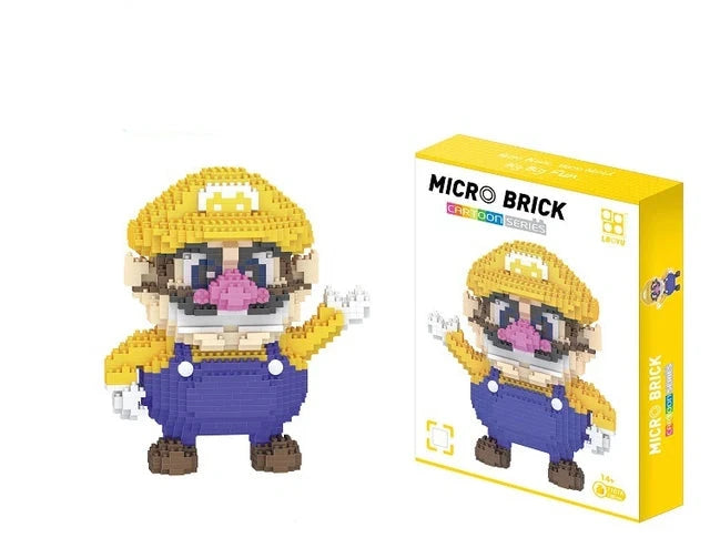 Mini Bricks Mario Bros figuren 15-20 cm