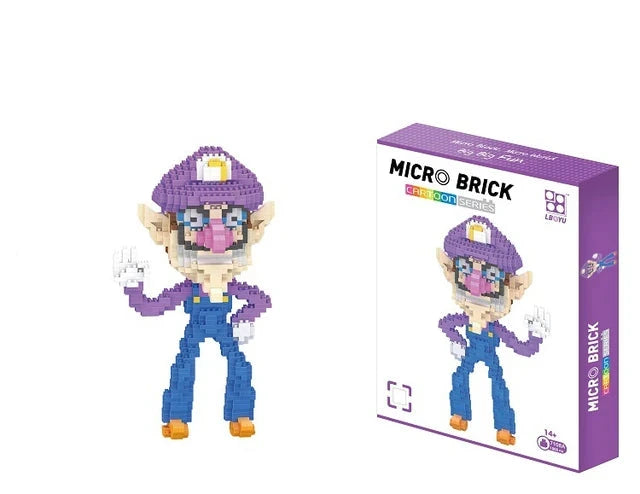 Mini Bricks Mario Bros figuren 15-20 cm